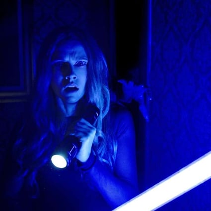 Theresa Palmer in a still from Lights Out.