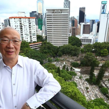 Nam Tai chairman Koo Ming-kown says the view from many Hong Kong luxury apartments is blocked by other high-rise buildings. Photo: Edmond So