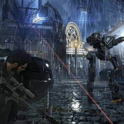 A screen grab from Deus Ex: Mankind Divided