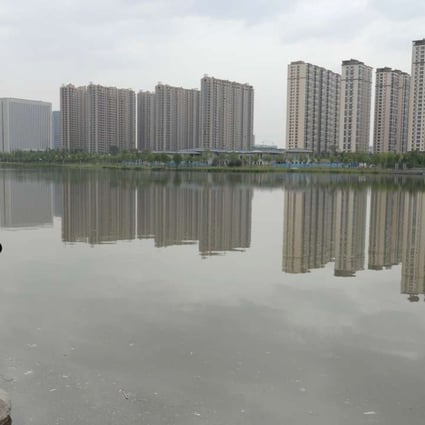 A new residential compound seen in Taiyuan, Shanxi province. A local hospital has outbid China Vanke to purchase the most expensive land plot in the city. Photo: Reuters