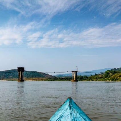The remnants of the stalled Myitsone dam project in Myanmar’s Kachin state. Photo: The Washington Post, Quinn Ryan Mattingly.