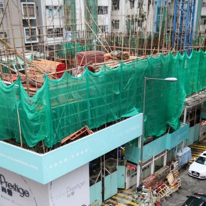 Apartments in the One Prestige project at Yuet Yuen Street in North Point will be the tiniest available on Hong Kong island. Photo: Felix Wong