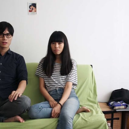 Lam Pang (left) and Nicole Au, aka My Little Airport, at their To Kwa Wan studio. Photo: Dickson Lee