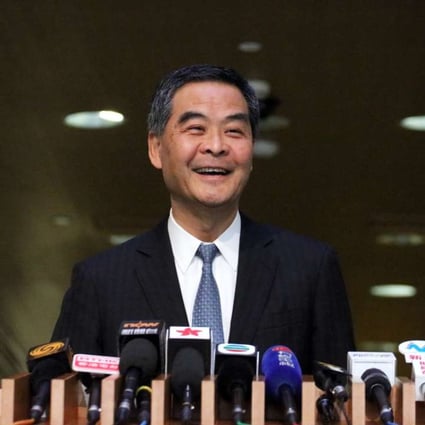 Leung said he still had no concrete plans to run for another term. Photo: Felix Wong