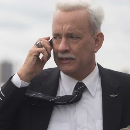 Tom Hanks as Chesley Sullenberger in the film Sully, directed by Clint Eastwood.