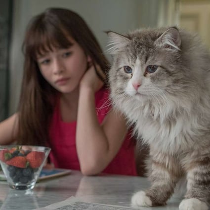 Malina Weissman (left) stars as Rebecca, whose father’s mind has been transferred to a cat in Nine Lives (category I), directed by Barry Sonnenfeld. Kevin Spacey and Jennifer Garner co-star.