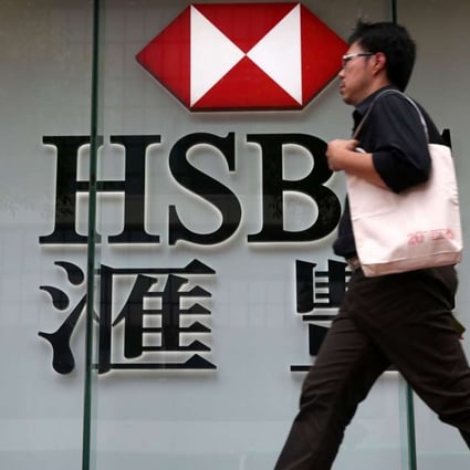 The ‘easy pay’ system will be among the first tangible results in Hong Kong of HSBC’s US$1.7 billion global transformation plan in which digitalisation plays a key role. Photo: AFP