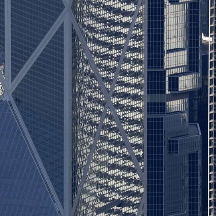 Office buildings in Hong Kong’s central financial district. Photo: Robert Ng