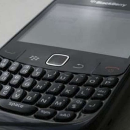 The keyboard is key to BlackBerry phones, like this Curve 8520.