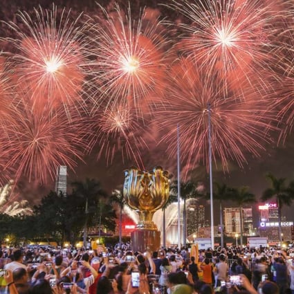 National Day Hong Kong leader says city must ‘safeguard’ beneficial