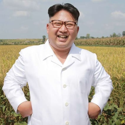 North Korean leader Kim Jong-un inspecting a farm at an undisclosed location in North Korea, in this undated picture released by the Korean Central News Agency last month. Photo: AFP