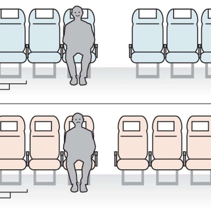 The new size seats proposed for economy class on Cathay Pacific Boeing 777s