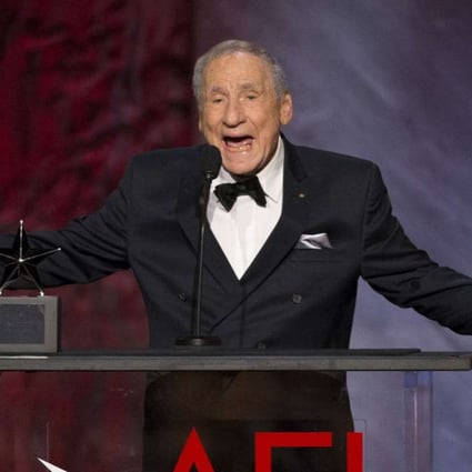 “I would love to tell Gene all about this night,” Mel Brooks told the audience at a special Hollywood screening of Young Frankenstein, the film he made in 1974 with the late Gene Wilder. Photo: Reuters