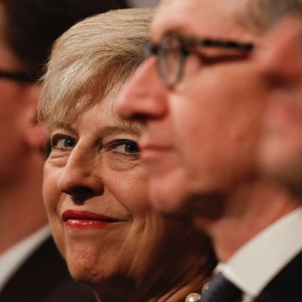 British Prime Minister Theresa May attends the first day of the Conservative Party conference in Birmingham, at a time when the country faces important questions about its future outside the European Union. Photo: AFP
