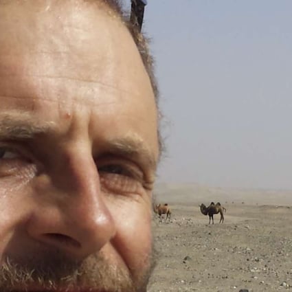 Rob Lilwall comes across some wild camels in the desert near the southern Silk Road. Photos: courtesy of Rob Lilwall