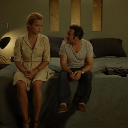 Jean Dujardin and Virginie Efira in Up for Love (category IIA; French), directed by Laurent Tirard.