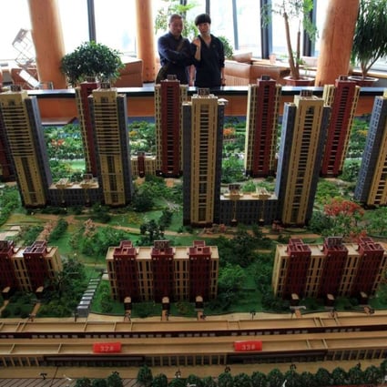 A new apartment complex being launched in Jilin province in northeastern China. Photo: SCMP