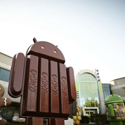 Google’s Android Pay app will run on smartphones equipped with KitKat 4.4 or higher. Photo: AP