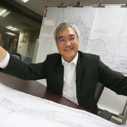 Planning director Ling Kar-kan sets .out his vision for a more pedestrian-friendly city. Photo: Dickson Lee
