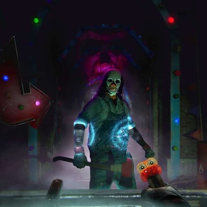 A still from the game Until Dawn: Rush of Blood.