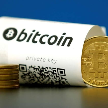 Bitcoin’s price hit US$683 on Thursday, the highest since early July, while trading volume reached a six month daily high of 6.65 million bitcoin. Photo: Reuters