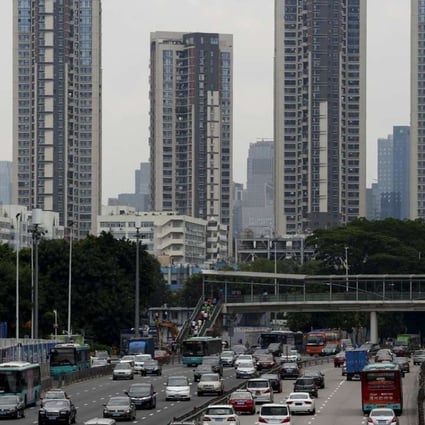 Under such intense pressure, Shenzhen’s new home prices fell 0.3 per cent by mid-October from a month earlier, after surging 34.5 per cent year on year in September. from a year earlier. Photo: Reuters