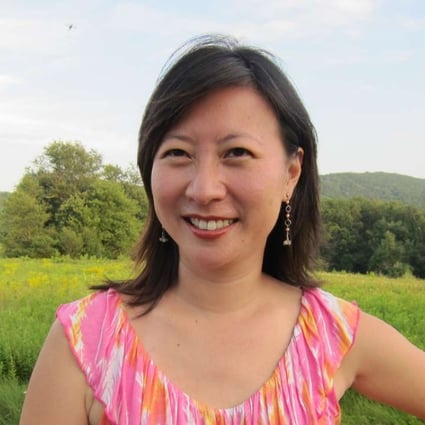 Cheryl Lu-lien Tan, the author of Sarong Party Girls, which is written entirely in Singlish. File photo