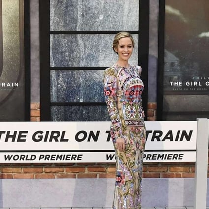 Emily Blunt arrives at the world premiere of The Girl on the Train in London in September. Photo: Reuters
