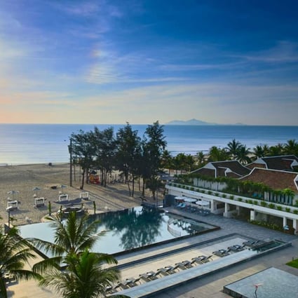 Pullman Danang Beach Resort is directly on the Danang beach and is only 10 minutes from the airport and downtown.