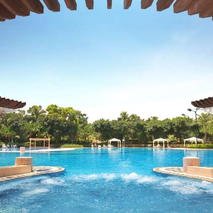 Hong Kong Gold Coast Residences has a fabulous pool .