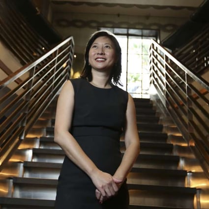 Author and journalist Cheryl Tan at the Kee Club in Central, Hong Kong. Photo: Chen Xiaomei