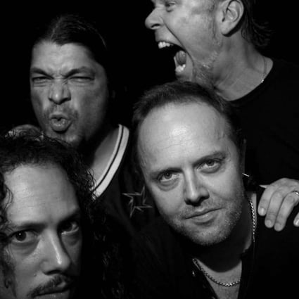 Metallica (from left) Kirk Hammett, Robert Trujillo, Lars Ulrich and James Hetfield.