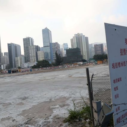 The commercial site at Kai Tak Area 1E fetched at least eight bids. Photo: Nora Tam