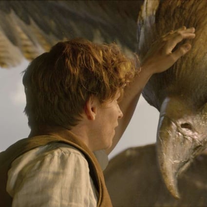 Eddie Redmayne in a scene from J. K. Rowling’ sFantastic Beasts and Where to Find Them. Photo: AP