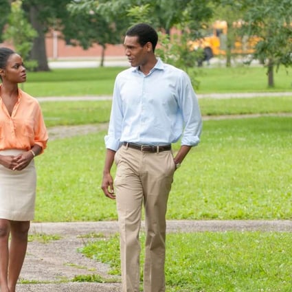 Tika Sumpter and Parker Sawyers as Michelle Robinson and Barack Obama in Southside with You (category IIA), directed by Richard Tanne.