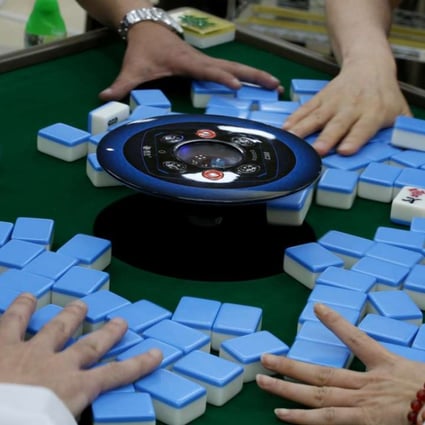 The scammers allegedly fitted microchips to the mahjong tiles. Photo: Nora Tam
