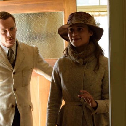 Michael Fassbender and Alicia Vikander in The Light Between Oceans (Category: IIA), directed by Derek Cianfrance.