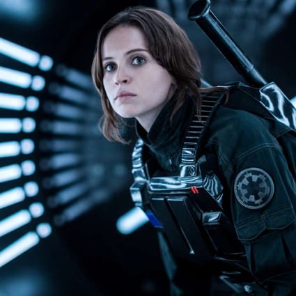Felicity Jones in Rogue One: A Star Wars Story. Photo: Jonathan Olley, Lucasfilm-Walt Disney Studios Motion Pictures