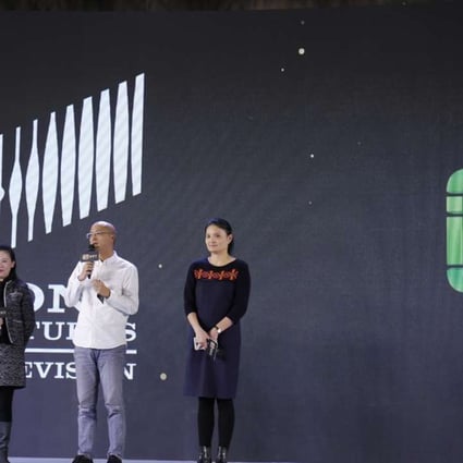 Chinese internet film production company iQiyi will invest directly in video content to help diversity its revenue streams. iQiyi’s senior vice president Yang Xianghua is featured second from right. Photo: SCMP Handout
