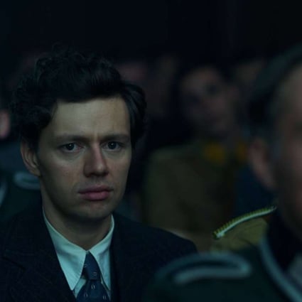 Christian Friedel as Georg Elser (centre) in the film 13 Minutes (category IIB; German), which also stars Katharina Schüttler. The film is directed by Oliver Hirschbiegel..