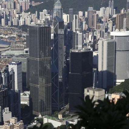 Large commercial property transactions in Hong Kong continue to be underpinned by mainland investors, according to JLL. Photo: Robert Ng