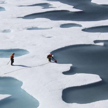Warm temperatures and winds drove record declines in sea ice at both polar regions in November compared. Photo: Reuters