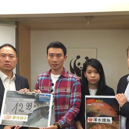 WWF Hong Kong officials purchased 657 products from 96 supermarket stores in the city. Photo: WWF