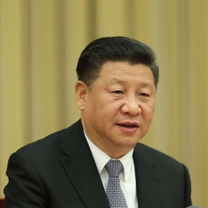 President Xi Jinping speaks on Thursday at the meeting on ideological and political work on China's campuses. Photo: Xinhua