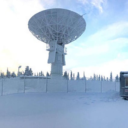 China’s first fully owned overseas satellite ground station is in Sweden, about 200km north of the Arctic Circle. Photo: Handout.