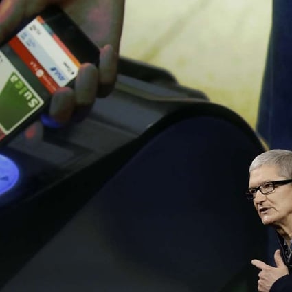 Apple CEO Tim Cook speaks during an announcement of new products, in Cupertino, California. Photo: AP