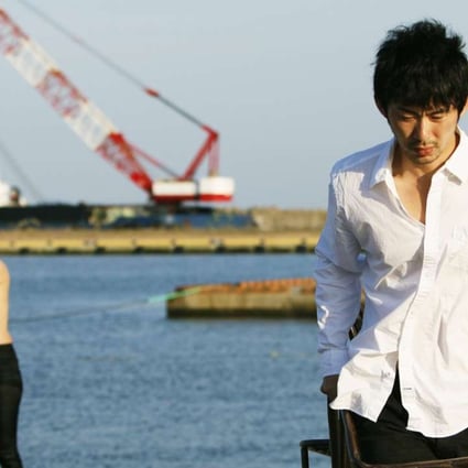 Yuki Mamiya (left) and Tasuku Nagaoka in Wet Woman in the Wind (category: III), a tribute to the “Roman Porno” genre directed by Akihiko Shiota.