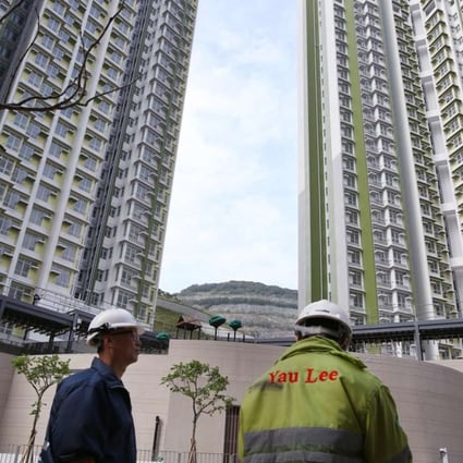 The Hong Kong government revealed on Tuesday it had identified only enough land to build 236,000 flats by 2027, down from the 255,000 it forecast last year. Photo: Nora Tam