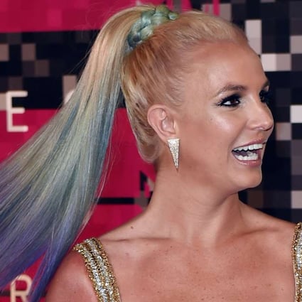 Britney Spears arrives on the red carpet at the MTV Video Music Awards in Los Angeles in 2015. Photo: AFP