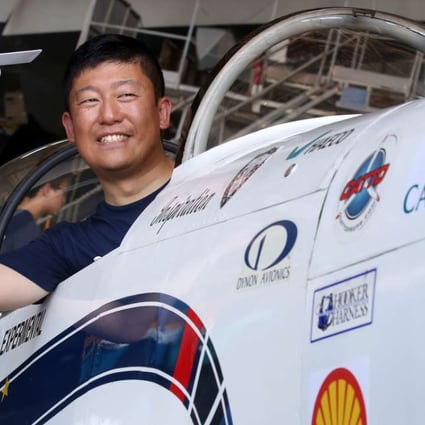 Pilot Hank Cheng flew around the world in an epic three-month adventure. Photo: Edward Wong